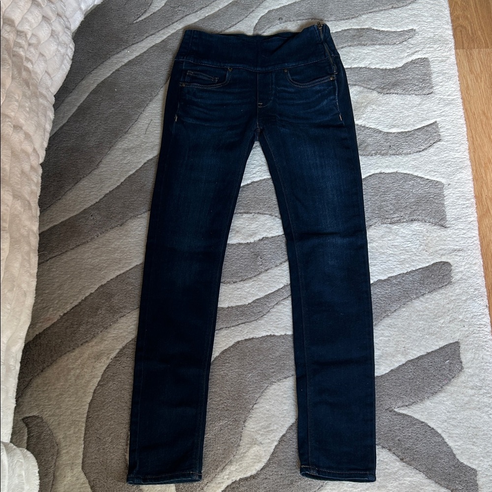 SPANX Dark Navy Skinny Jeans